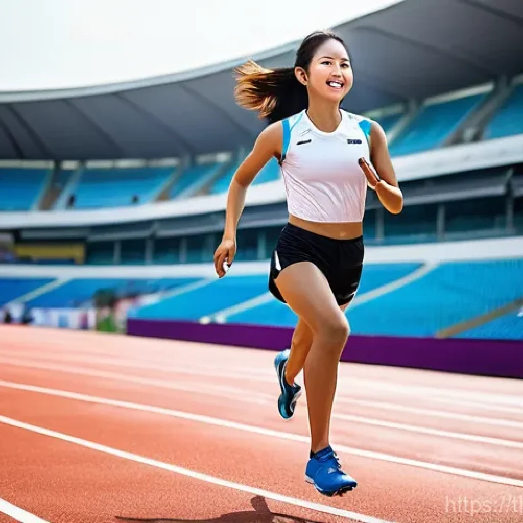 인공장기 개발의 임상 적용 사례 - **Prompt 1: The Empowered Thai Athlete with Advanced Prosthetics**
    "A vibrant, dynamic shot of a...