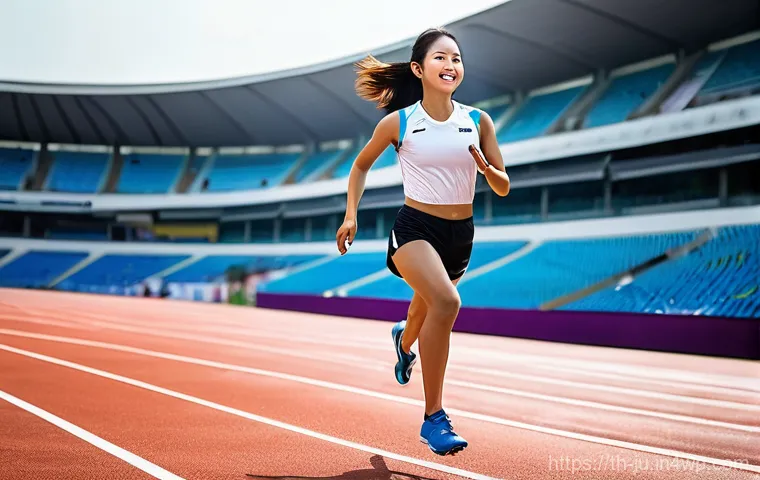 인공장기 개발의 임상 적용 사례 - **Prompt 1: The Empowered Thai Athlete with Advanced Prosthetics**
    "A vibrant, dynamic shot of a...